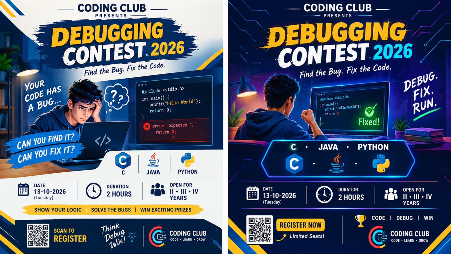 Coding Club Debugging Contest 2026